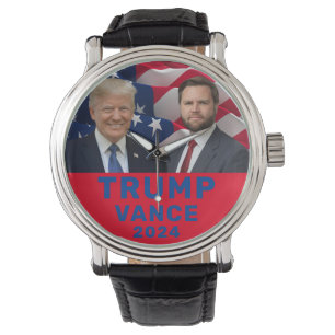 Trump Vance 2024 Armbanduhr