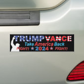 TRUMP VANCE 2024 AUTOAUFKLEBER (Auf Auto)