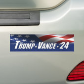 Trump Vance 2024 Autoaufkleber (Auf Auto)