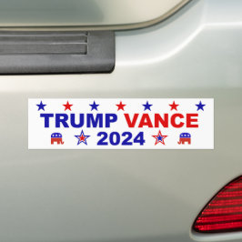 Trump Vance 2024 Autoaufkleber