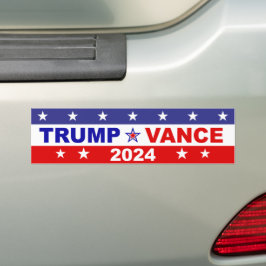 TRUMP VANCE 2024 AUTOAUFKLEBER