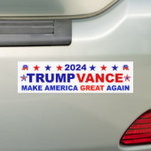 Trump Vance 2024 Autoaufkleber (Auf Auto)