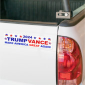 Trump Vance 2024 Autoaufkleber (Auf Lkw)
