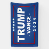 TRUMP / VANCE 2024 BANNER (Vertikal)