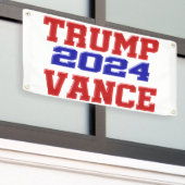 Trump Vance 2024 Banner (Äußeres Gebäude)