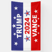 TRUMP VANCE 2024 BANNER (Vertikal)