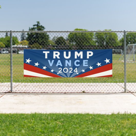 Trump Vance 2024 Banner (Insitu)