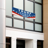Trump Vance 2024 Banner (Äußeres Gebäude)