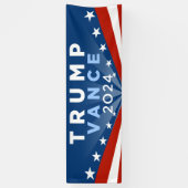 Trump Vance 2024 Banner (Vertikal)