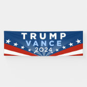 Trump Vance 2024 Banner (Horizontal)