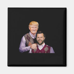 Trump Vance 2024 Brothers Funny Parody Trump J.d. Magnet