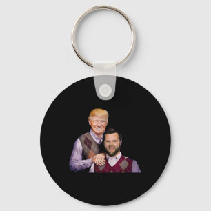 Trump Vance 2024 Brothers Funny Parody Trump J.d. Schlüsselanhänger