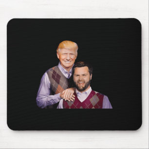 Trump Vance 2024 Brothers Funny Parody Trump J D V Mousepad