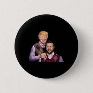 Trump Vance 2024 Brüder Lustige Parodie Trump J.d. Button