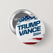 Trump Vance 2024 Button (Vorne & Hinten)