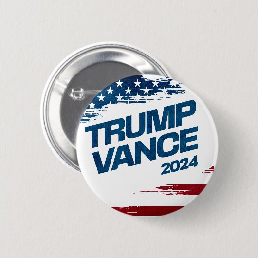 Trump Vance 2024 Button (Vorne & Hinten)