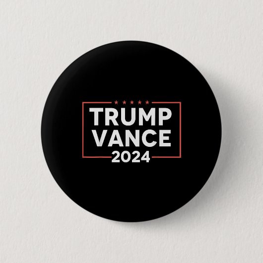 Trump Vance 2024 Button (Vorderseite)