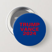 Trump Vance 2024 Button (Vorne & Hinten)