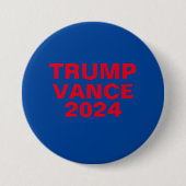 Trump Vance 2024 Button (Vorderseite)