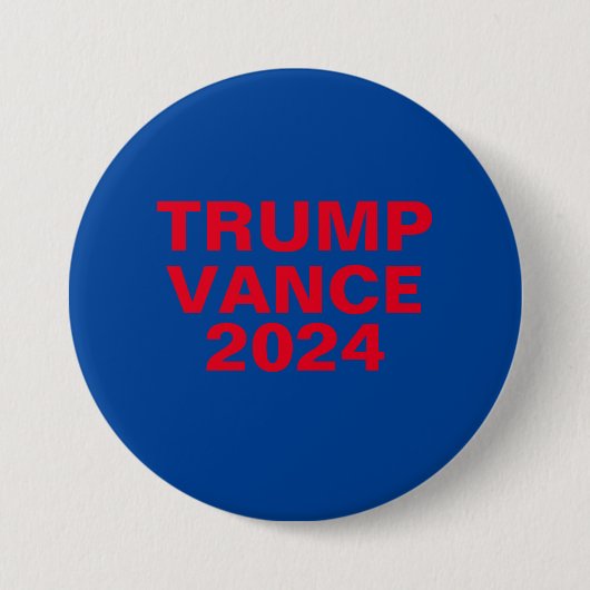 Trump Vance 2024 Button (Vorderseite)