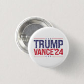 Trump Vance 2024 Button (Vorne & Hinten)