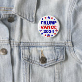 Trump Vance 2024 Button (Beispiel)