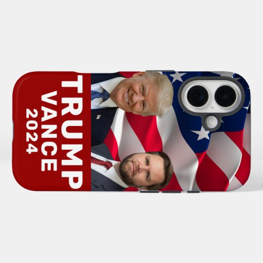 Trump Vance 2024 Case-Mate iPhone Hülle (Rückseite (Horizontal))