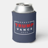 Trump Vance 2024 Classic Rectangle Logo Dosenkühler (Kanne Rückseite)