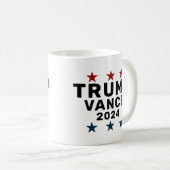 Trump Vance 2024 Classic Star Kaffeetasse (VorderseiteRechts)