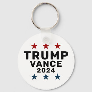 Trump Vance 2024 Classic Star Schlüsselanhänger