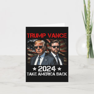 Trump Vance 2024 Donald Trump J.d. Vance Holt Amer Karte