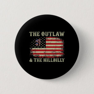 Trump Vance 2024 Donald Trump J.d. Vance Outlaw An Button