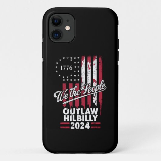 Trump Vance 2024 Donald Trump verwirft Hillbilly Case-Mate iPhone Hülle (Rückseite)