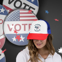 Trump Vance 2024 Frauen Truckerkappe