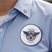 Trump Vance 2024 für Präsident Button