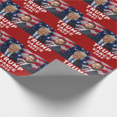Trump Vance 2024 Geschenkpapier (Ecke)