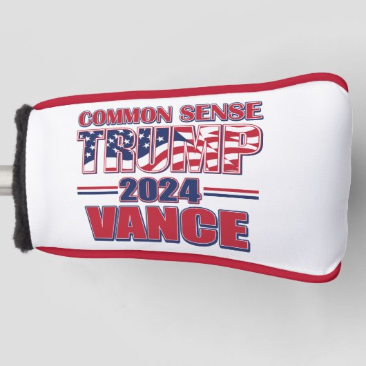 Trump Vance 2024 Golf Headcover (Vorderseite)