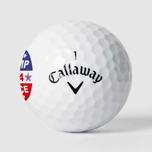 TRUMP VANCE 2024 GOLFBALL (Logo)