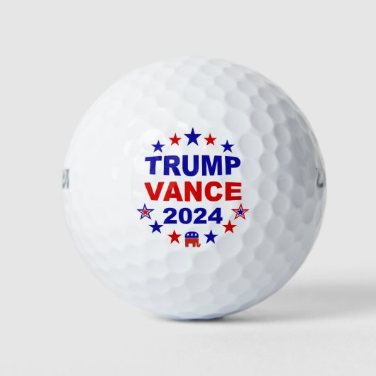 Trump Vance 2024 Golfball (Vorderseite)