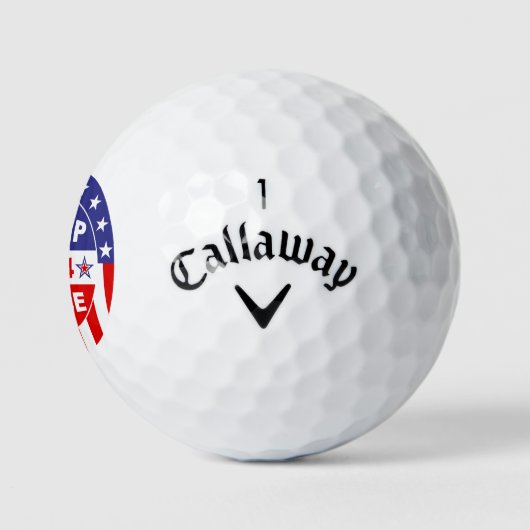 TRUMP VANCE 2024 GOLFBALL (Logo)