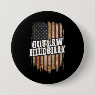 Trump Vance 2024 J.D. Vance Outlaw Hillbilly Button