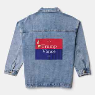 Trump Vance 2024 Jeansjacke