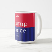 Trump Vance 2024 Kaffeetasse (VorderseiteRechts)
