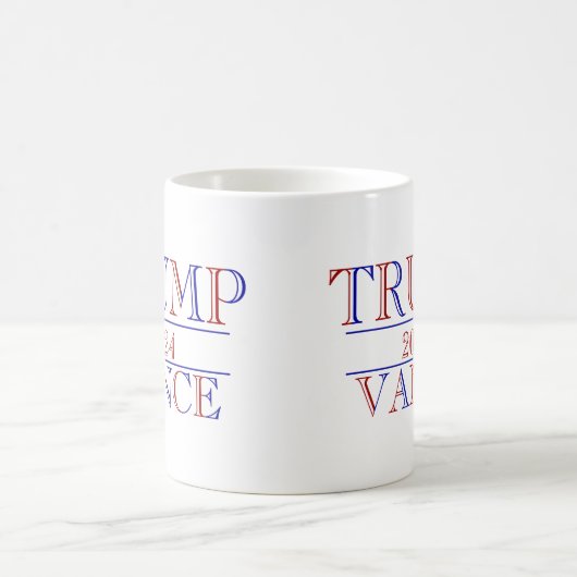 Trump Vance 2024 Kaffeetasse (Mittel)