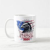 Trump Vance 2024 Kaffeetasse Tasse (Links)