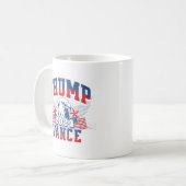 Trump Vance 2024 Kaffeetasse Tasse (Vorderseite Links)