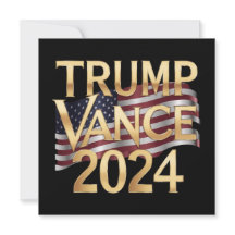 Trump Vance 2024 Konservative Werte, Sticker
