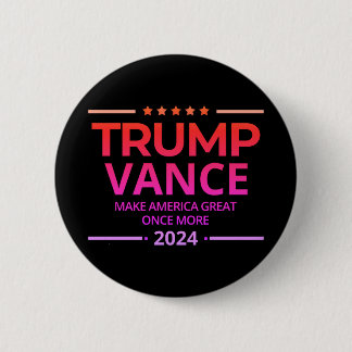 Trump Vance 2024 macht Amerika wieder groß Button