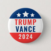 Trump Vance 2024 macht Amerika wieder zu einer gro Button (Vorderseite)