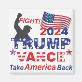 TRUMP VANCE 2024 MAGNET (Vorne)